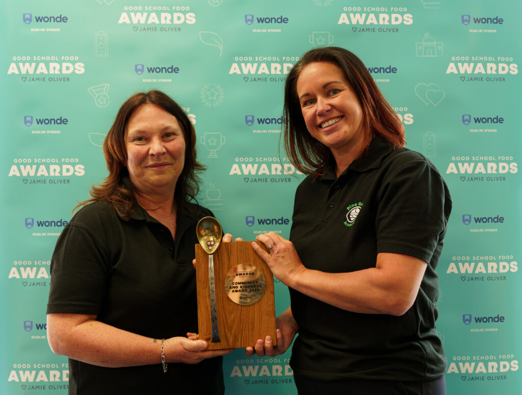Kim Williams & Annie Keogh, Good School Food Awards Kindness & Community 2026