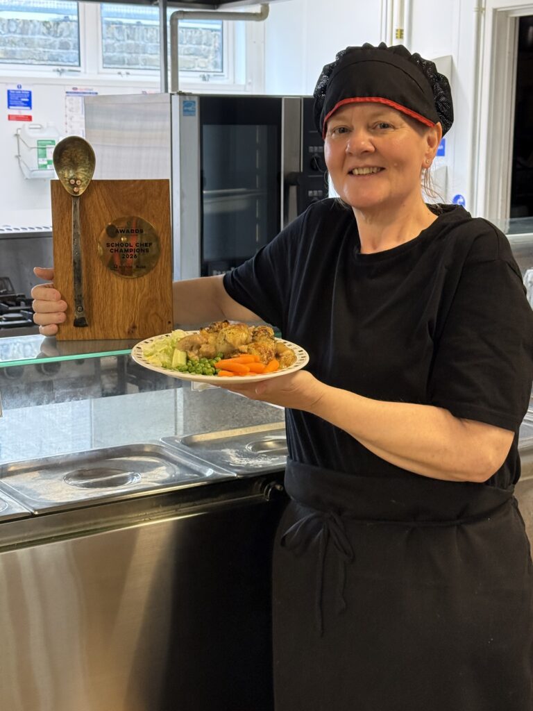 Tracy Nwabia Good School Food Awards The Sun's School Chef Champion 2026