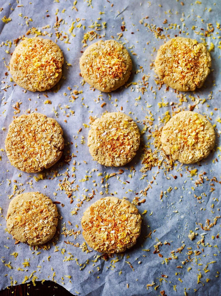 Glutenfree lemon millet biscuits Jamie Oliver