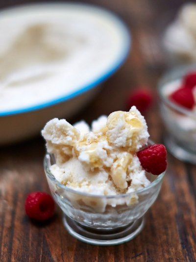 Dairy-free vanilla ice cream