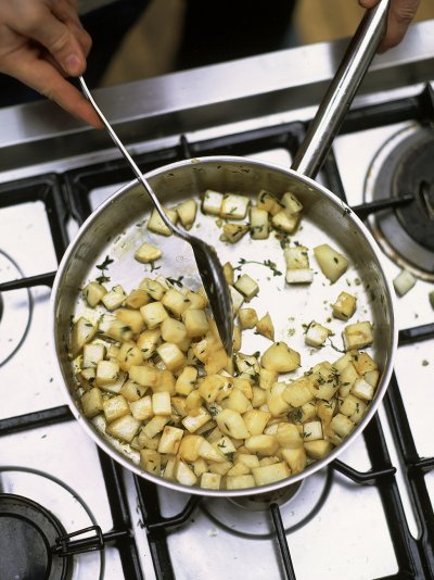 Smashed celeriac